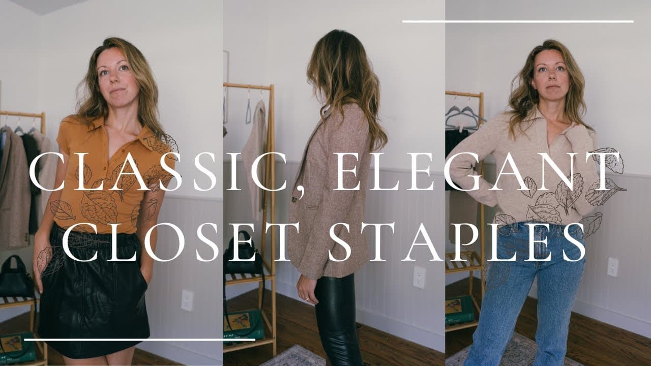Classic, Staple Pieces for Your Fall Wardrobe | Banana Republic, J. Crew Haul | Fall 2023 Style