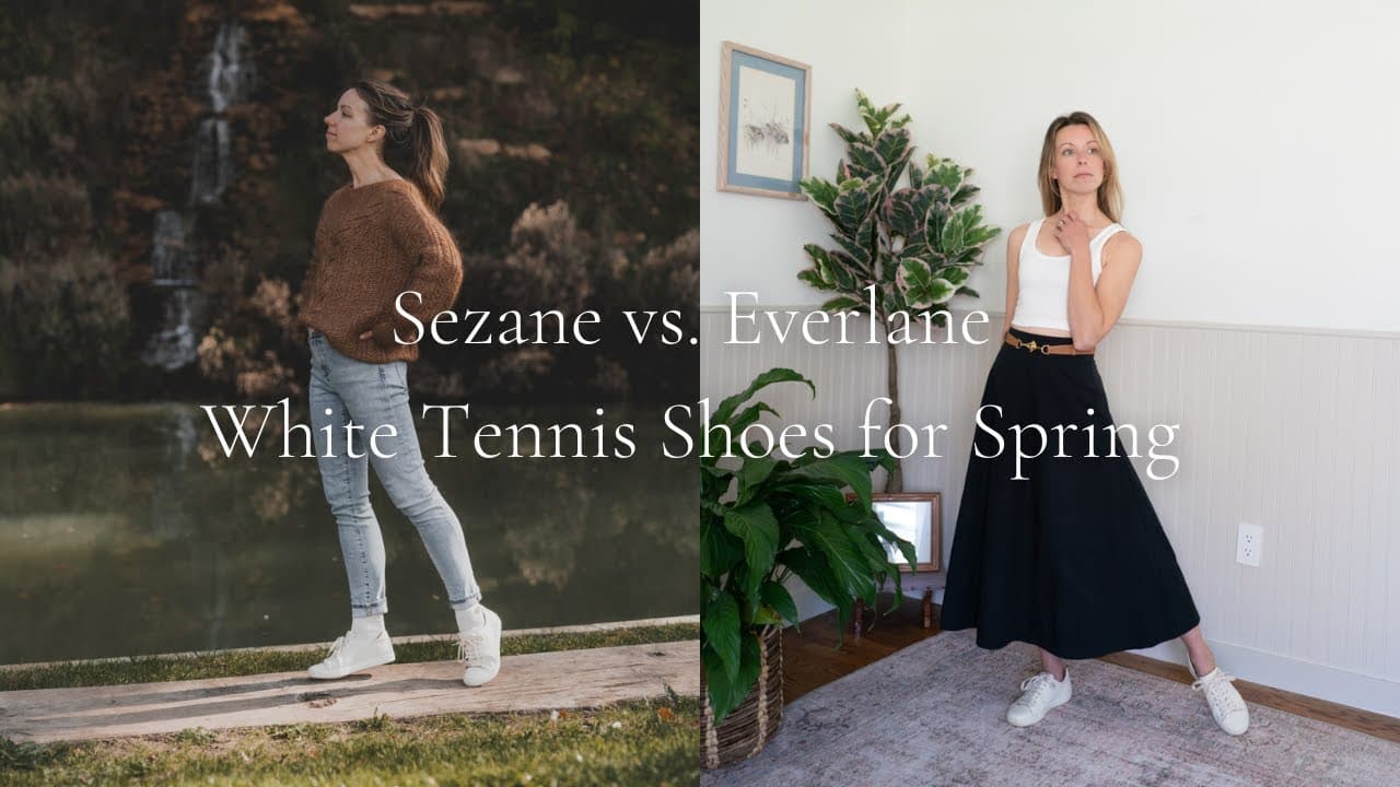 8 Ways to Style White Sneakers for Spring | Petite Woman Outfit Ideas