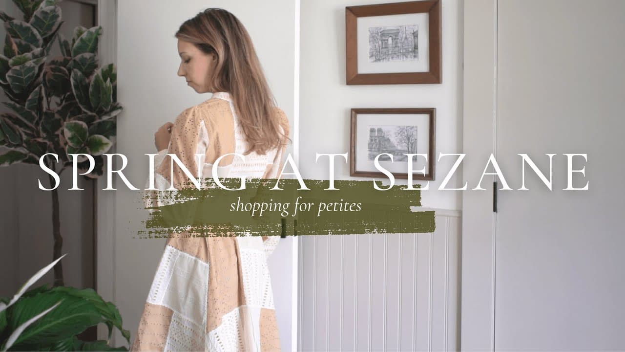 Sezane Spring 2023 Collection | Petite Sezane Try On & Review