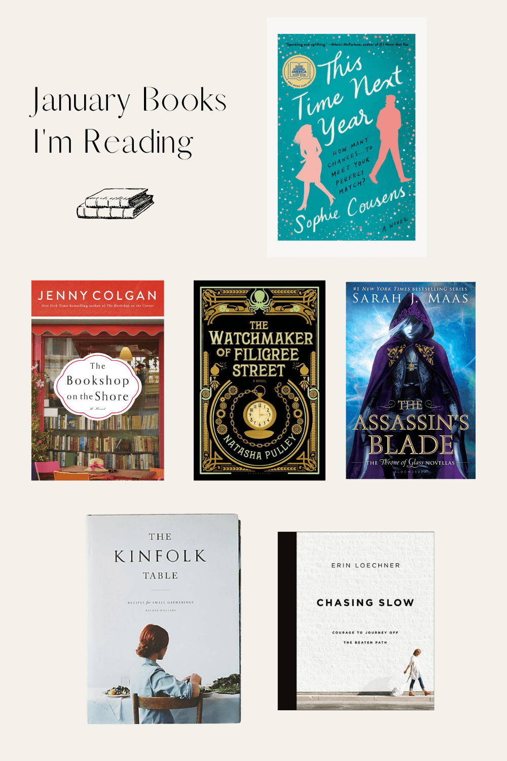 January Books Im reading