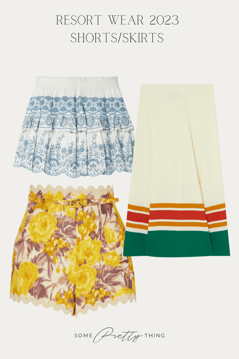 Resort 23 skirts