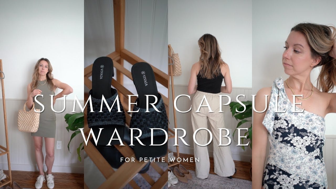 Summer Capsule Wardrobe 2023 | Petite Summer Outfits