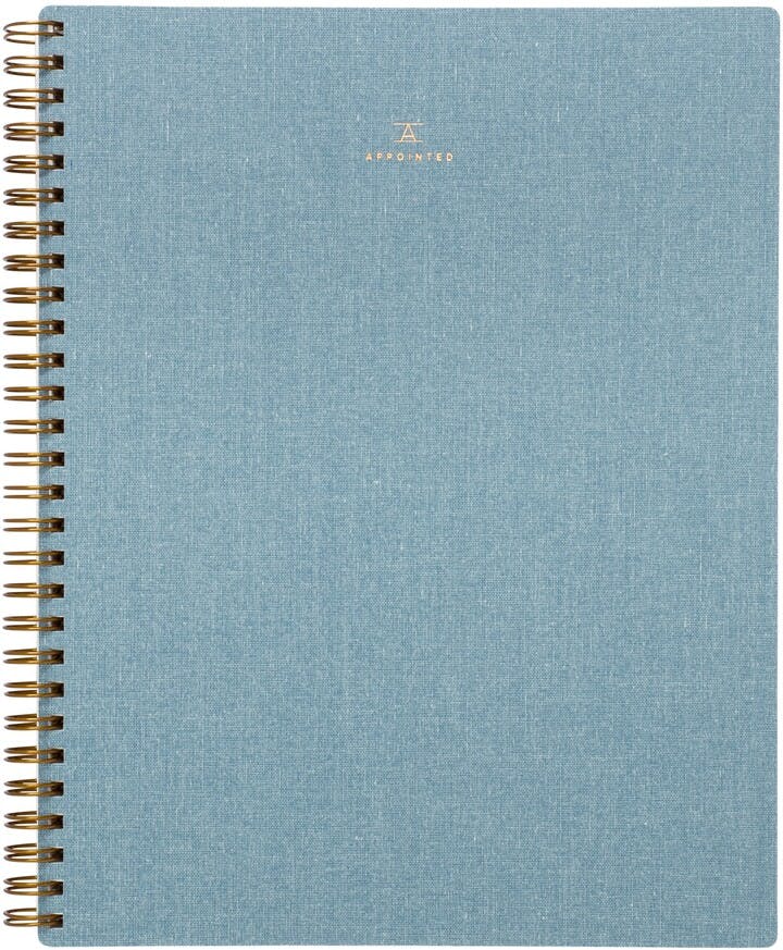 Appointed Hardcover Spiral Notebook