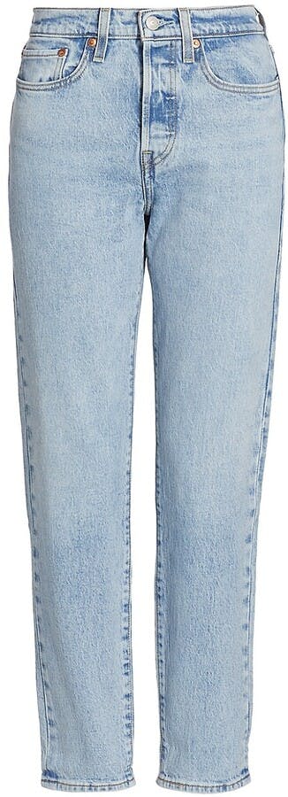 Levi's Wedgie Icon High-Rise Tapered Jeans